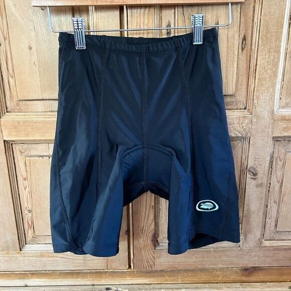 Women's Performance Bike Small Black Cycling Shorts Athletic Padded - Picture 2 of 10